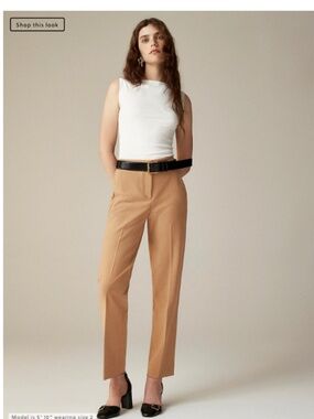 J Crew Kate straight-leg pant